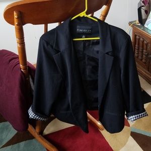 Black blazer